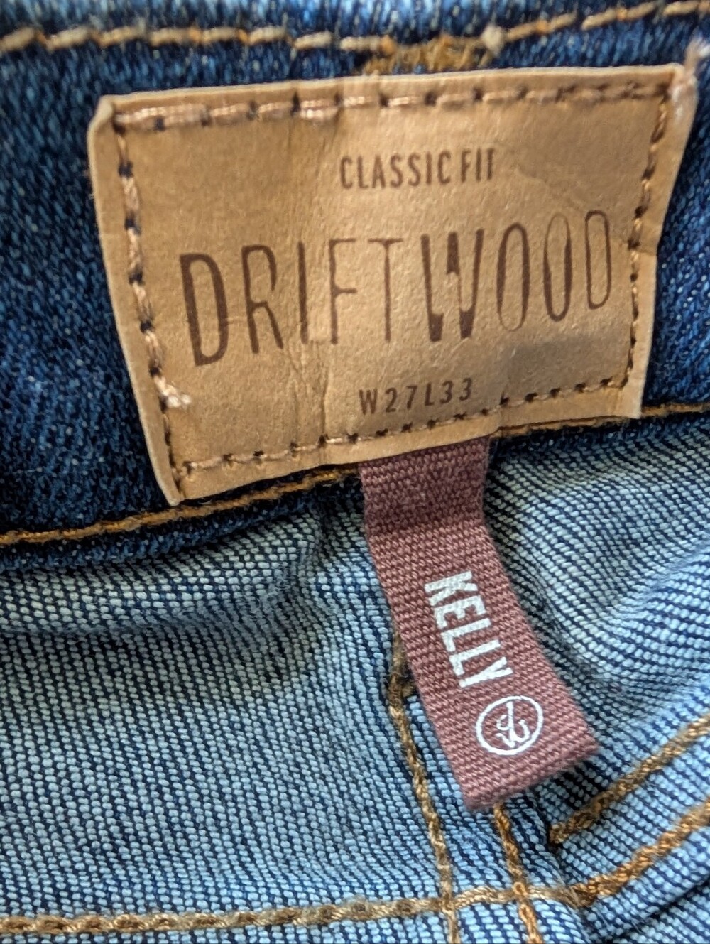 Driftwood Kelly Whispering Vines Embroidered Bootcut Jeans Women’s Size 27 - Picture 7 of 7